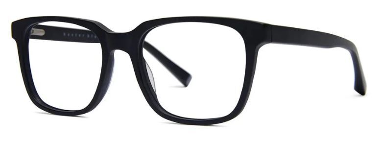 Carter Matte Black Blue Light Glasses