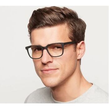 Carter Matte Black Blue Light Glasses