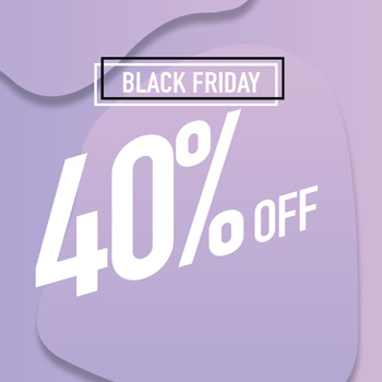 Black Friday 40% Off